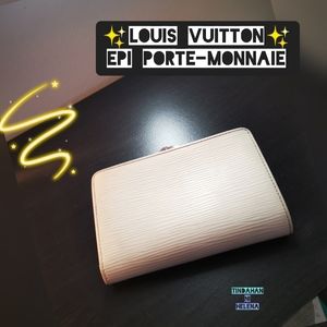 LOUIS VUITTON🌟 Epi Porte-Monnaie Billets Viennois